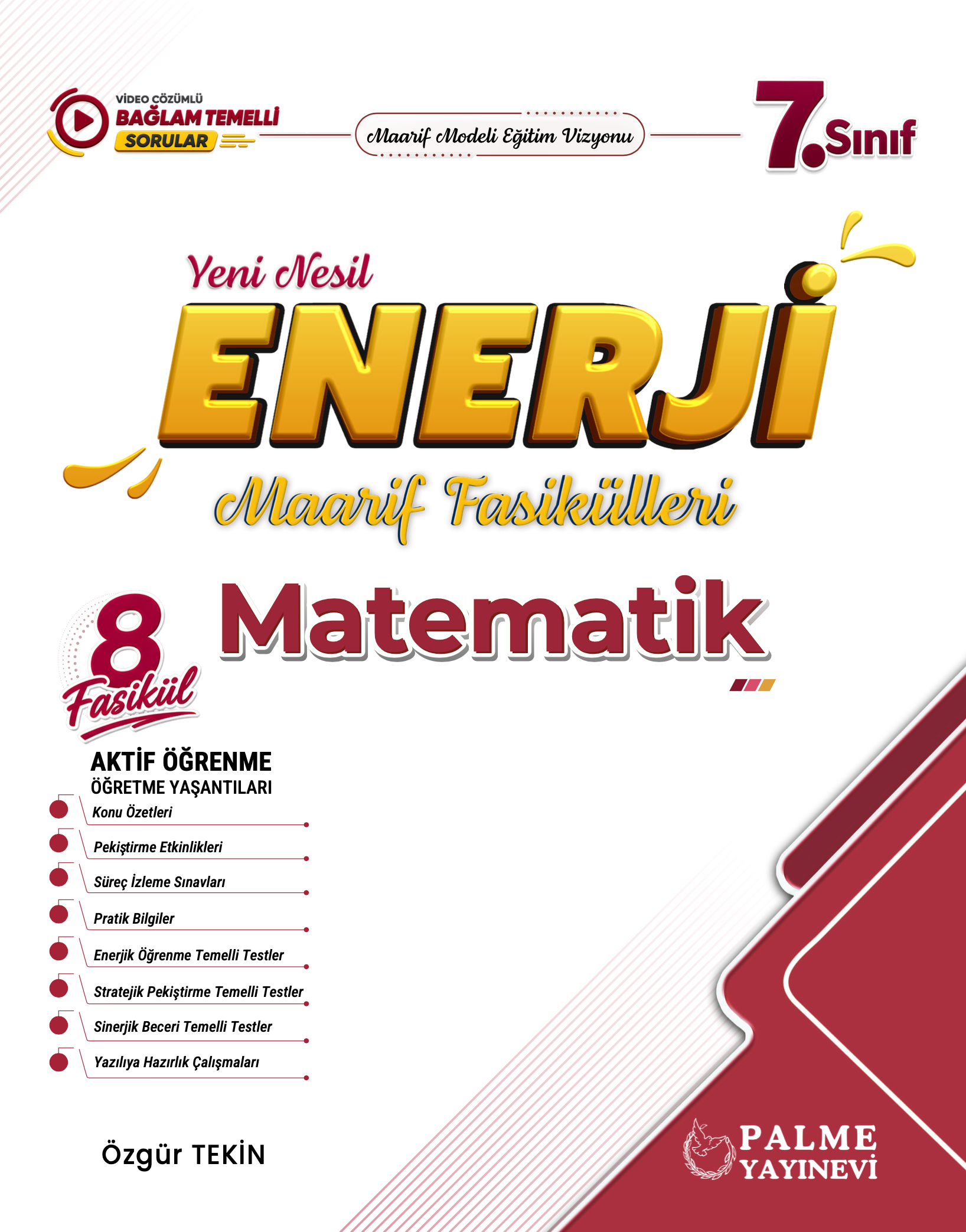7. Sınıf Enerji Matematik Maarif Fasikülleri kapak görseli
